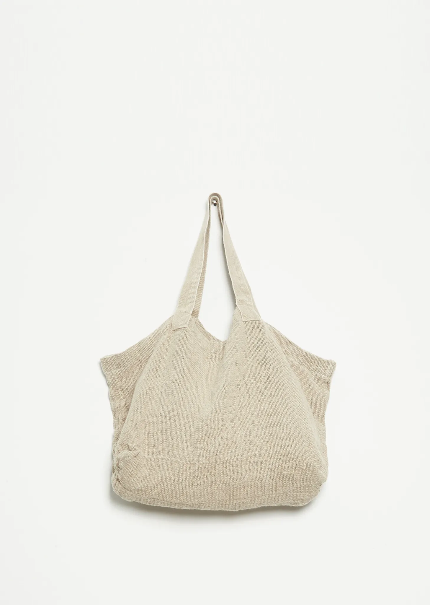 Linen Nomade XL Bag — Natur