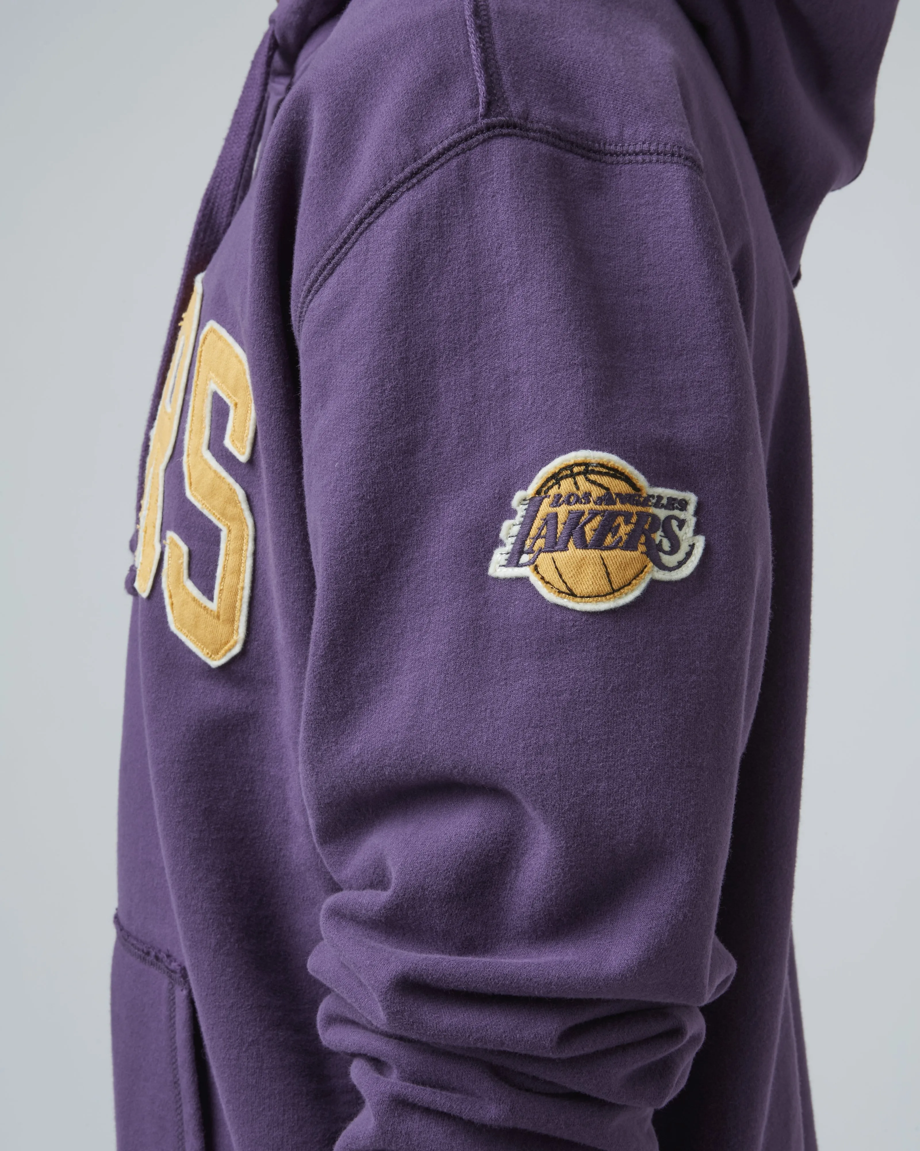 LOS ANGELES LAKERS RELIC '47 HARRIS SCRIMMAGE HOOD