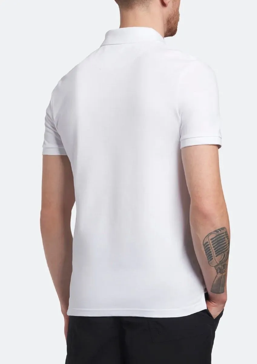 Lyle & Scott Casual Short Sleeve Polo Shirt White