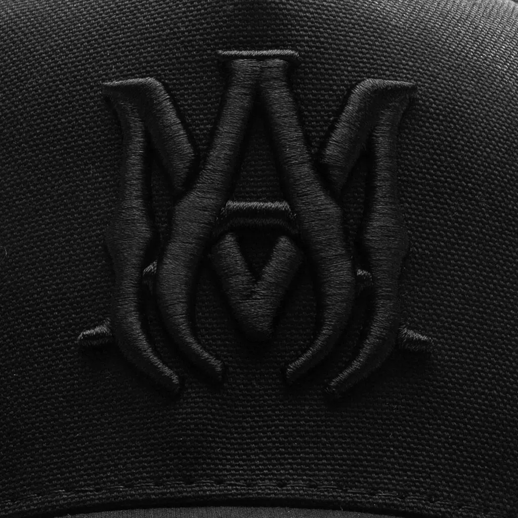 MA Full Canvas Hat - Black