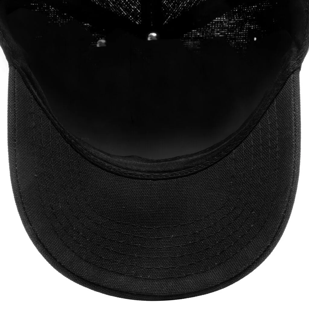 MA Logo Canvas Hat - Black