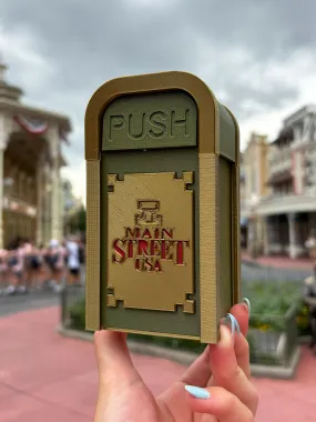 Main Street USA Desktop Trash Can