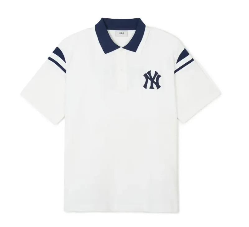 MLB Korea  |Street Style Cotton Logo Polos