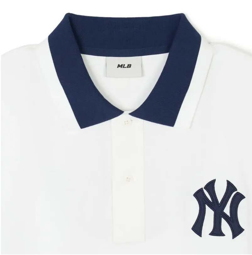 MLB Korea  |Street Style Cotton Logo Polos