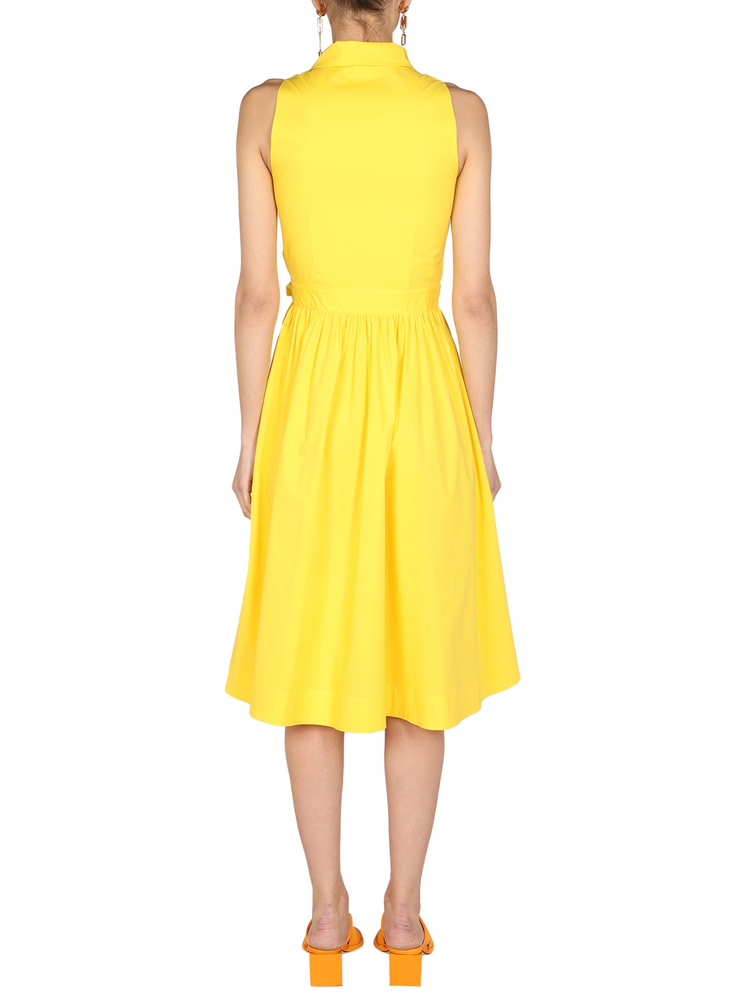 MOSCHINO    COTTON HEART POCKETS DRESS