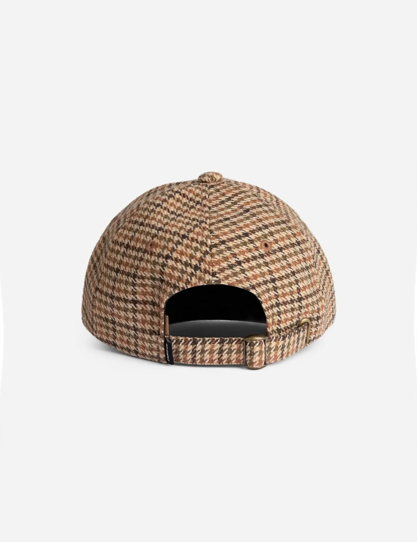 Mr Simple - Rog Dad Cap Brown Houndstooth