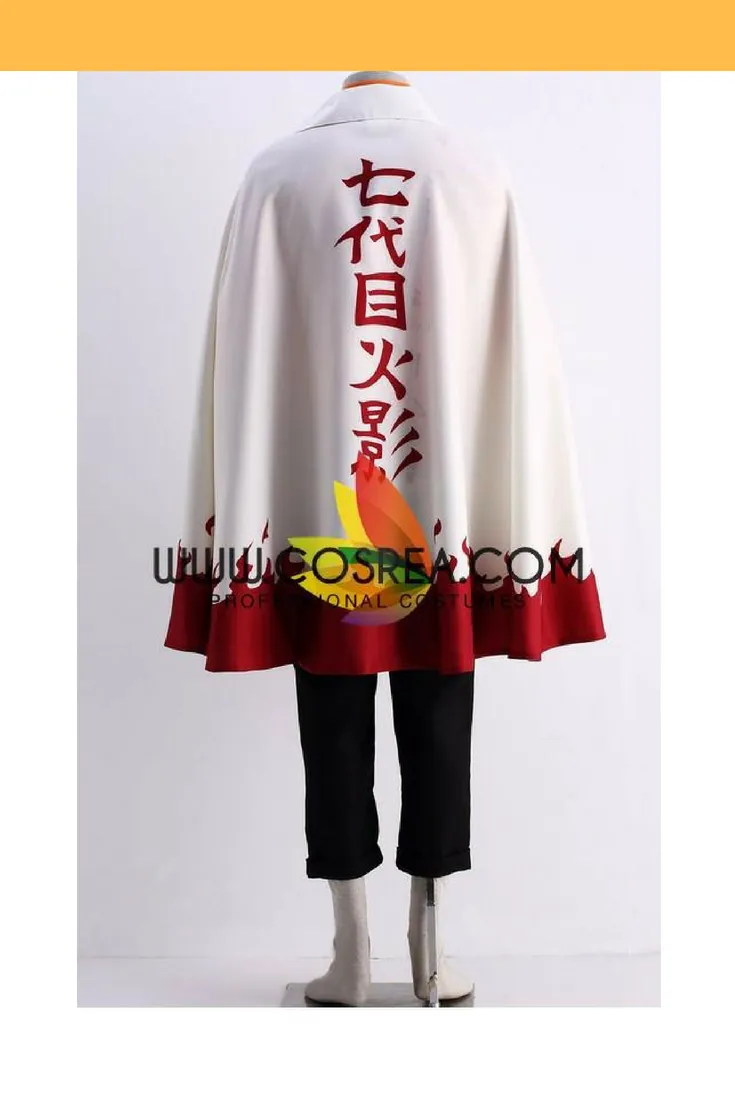 Naruto Uzumaki Seventh Hokage Cape Cosplay Costume