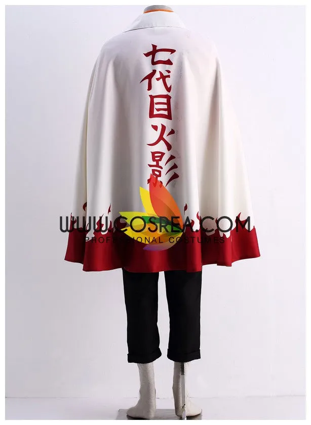 Naruto Uzumaki Seventh Hokage Cape Cosplay Costume