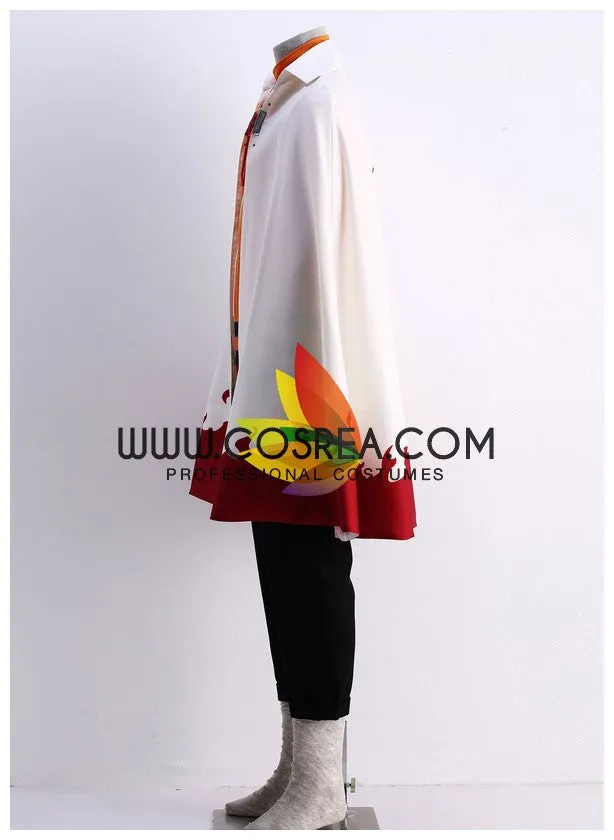 Naruto Uzumaki Seventh Hokage Cape Cosplay Costume