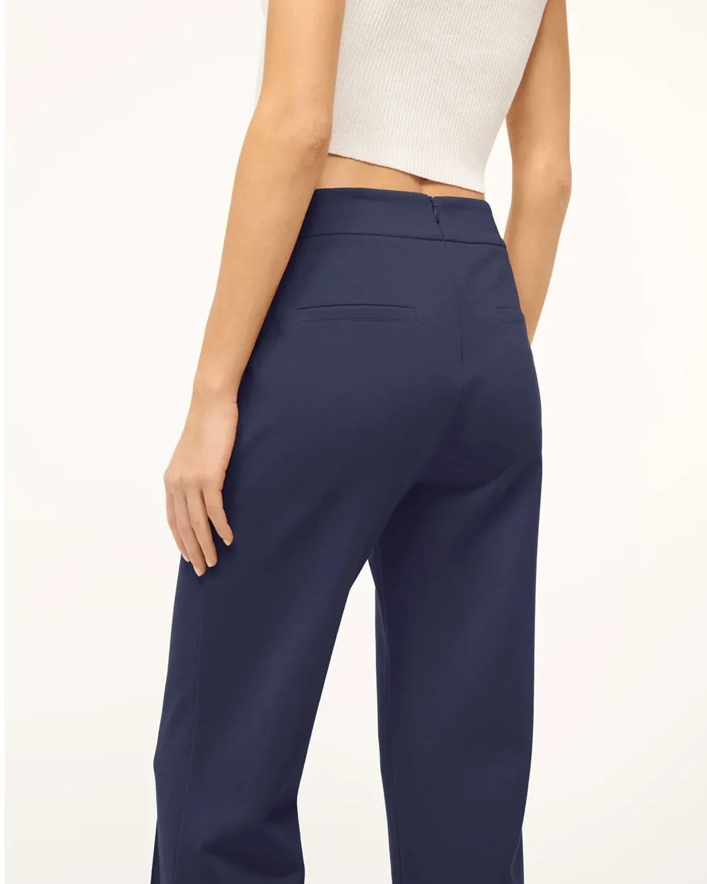 Navy Knack Pant