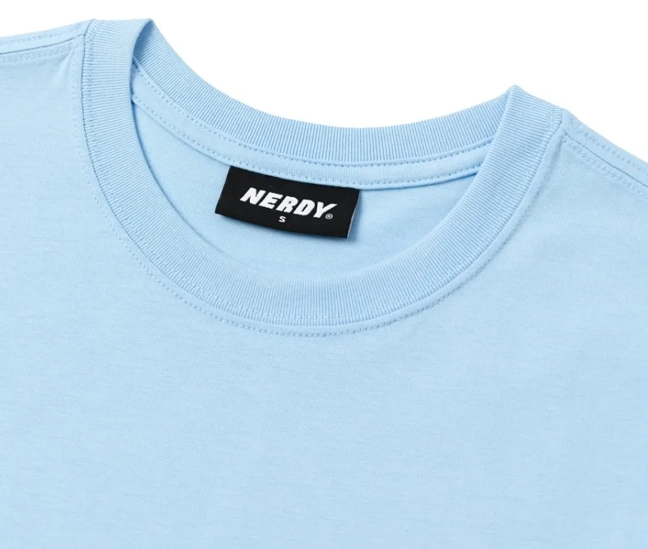 NERDY  |Street Style Cotton Logo T-Shirts