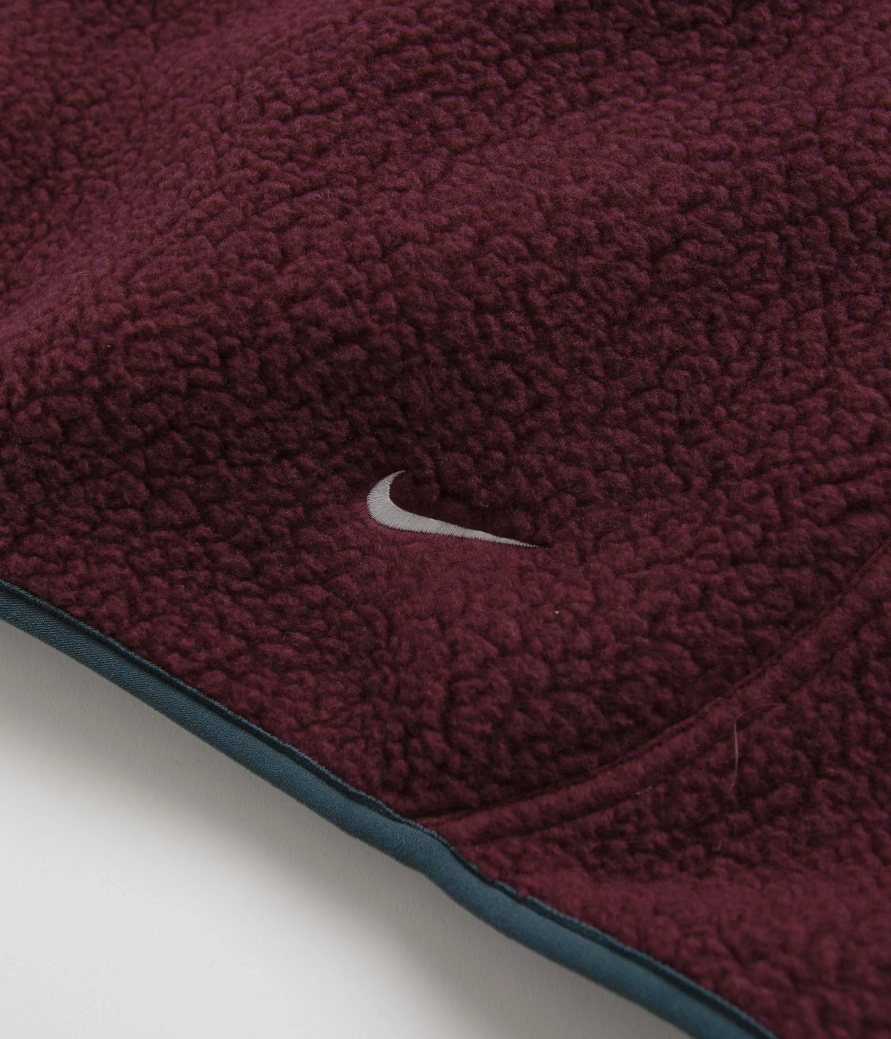 Nike ACG Arctic Wolf Full Zip Fleece - Night Maroon / Deep Jungle / Summit White