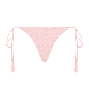 Nixie Tropical Low Coverage Pink Bikini Bottoms