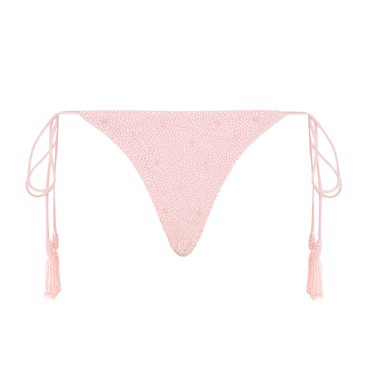 Nixie Tropical Low Coverage Pink Bikini Bottoms