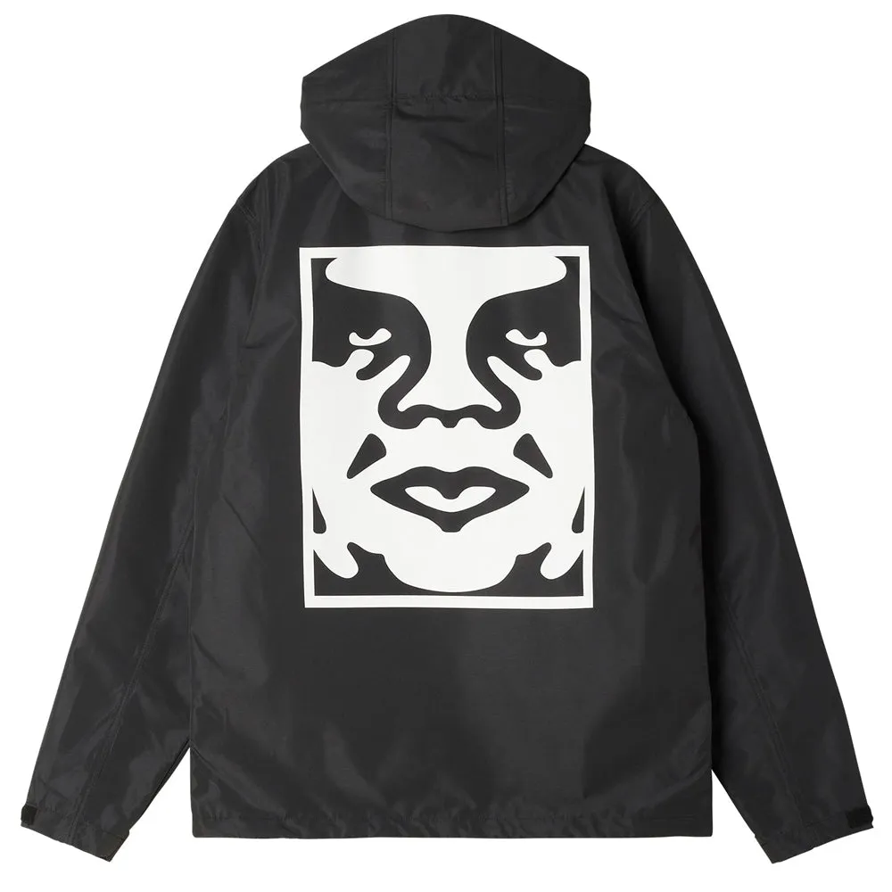 OBEY ORDER JACKET // BLACK