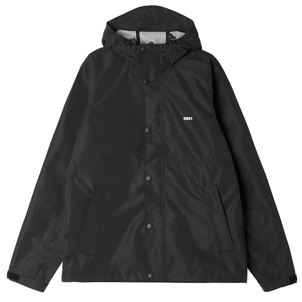 OBEY ORDER JACKET // BLACK