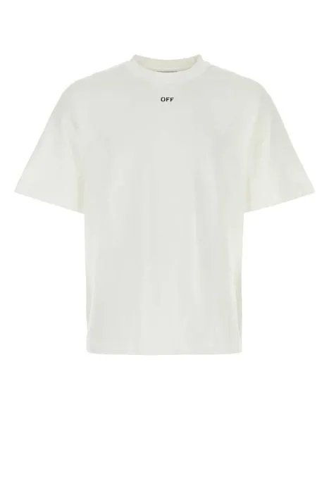 Off-White  |Unisex Street Style Plain Logo T-Shirts