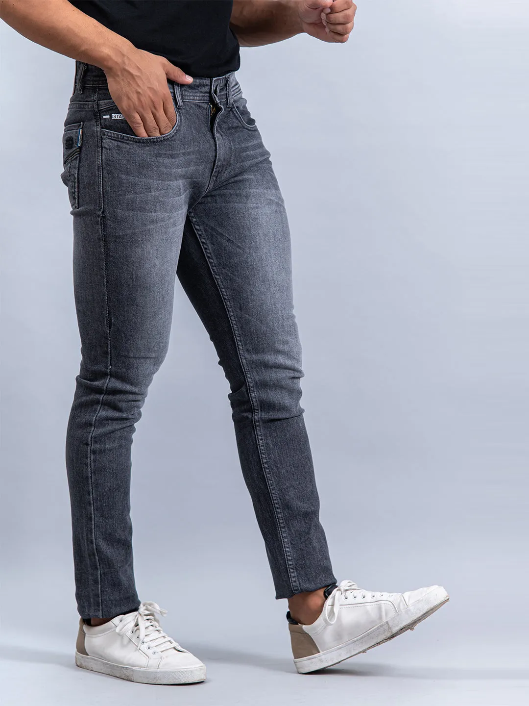 Original 6 Washed Denim Men's Jeans