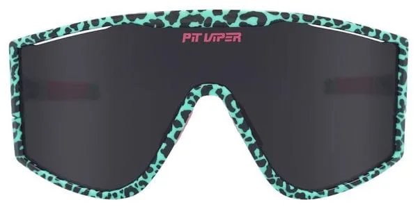 Pair of The Marissa's Nails Pit Viper Glasses Blue/Black