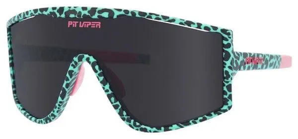 Pair of The Marissa's Nails Pit Viper Glasses Blue/Black