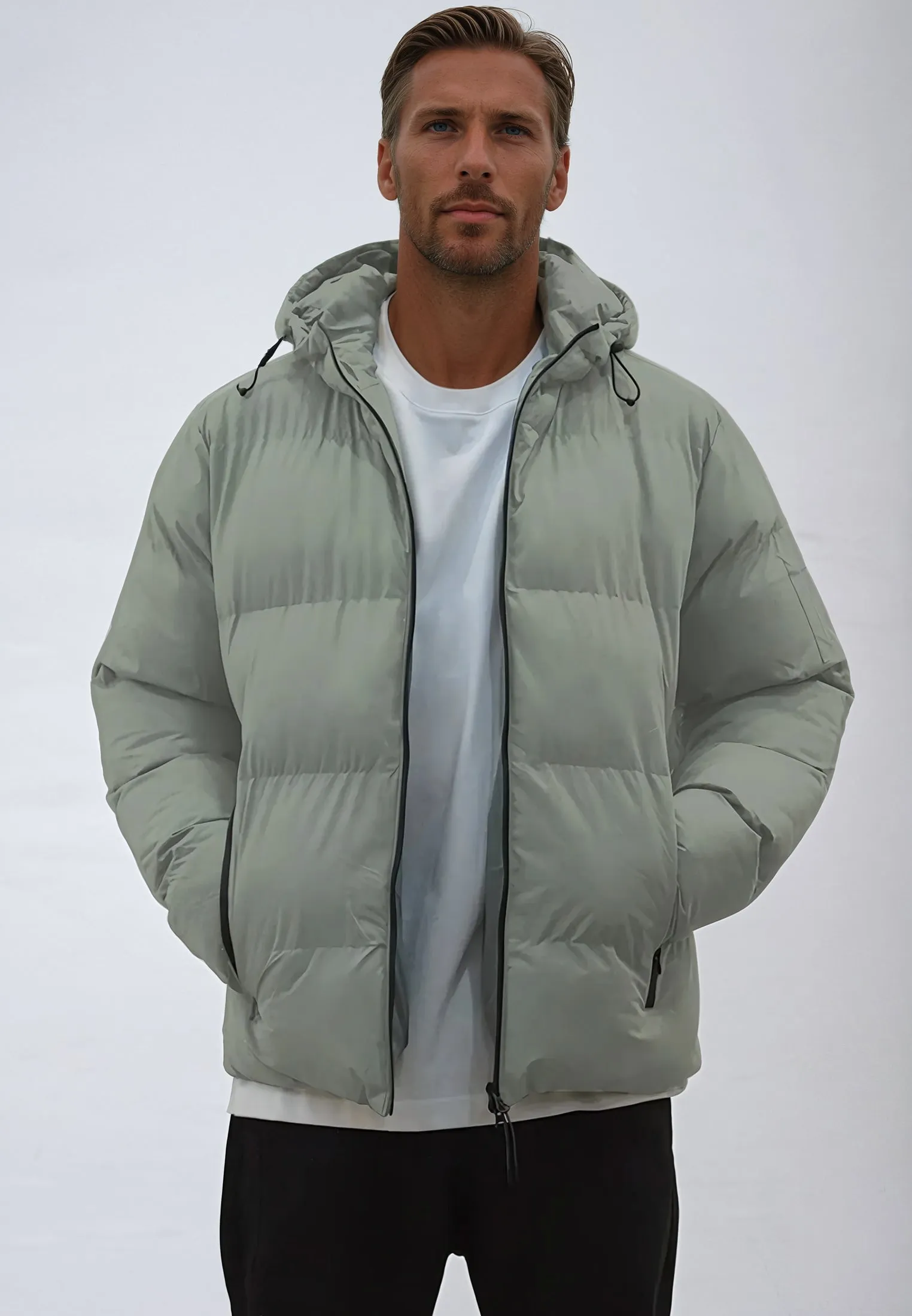 PERFORMANCE PUFFER JACKET KHAKI