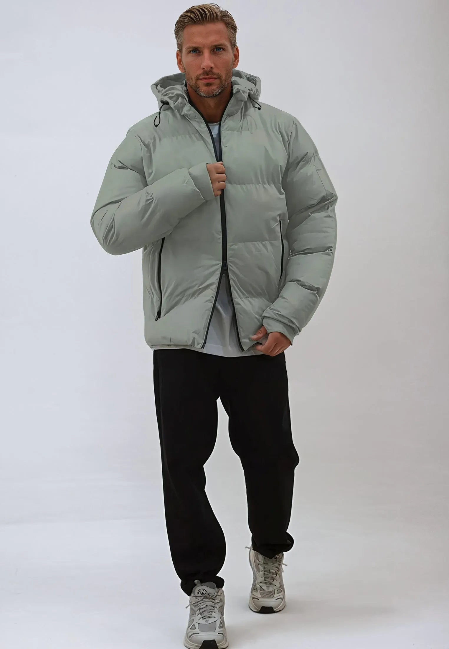 PERFORMANCE PUFFER JACKET KHAKI