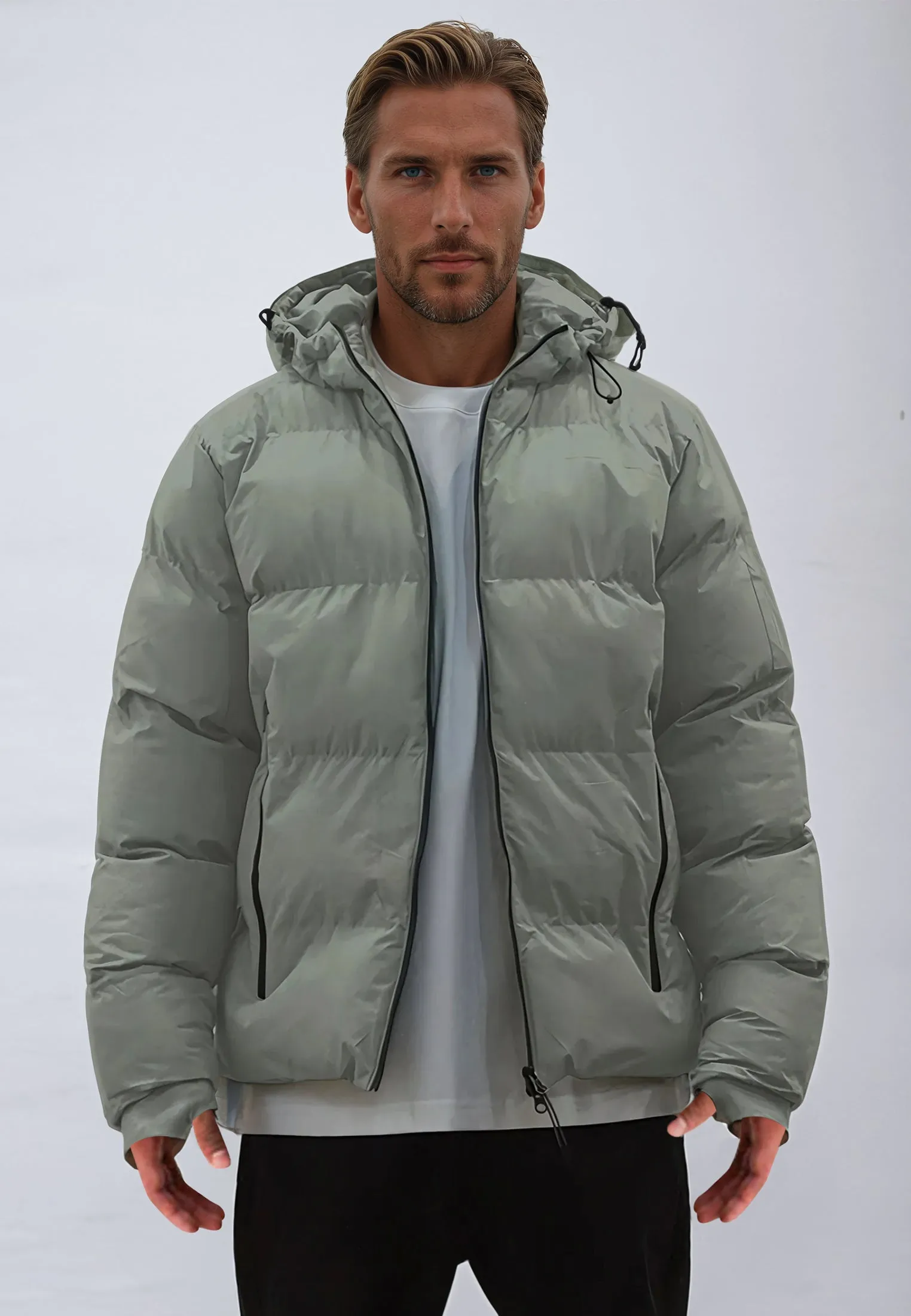 PERFORMANCE PUFFER JACKET KHAKI