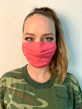 Pink Fabric Mask