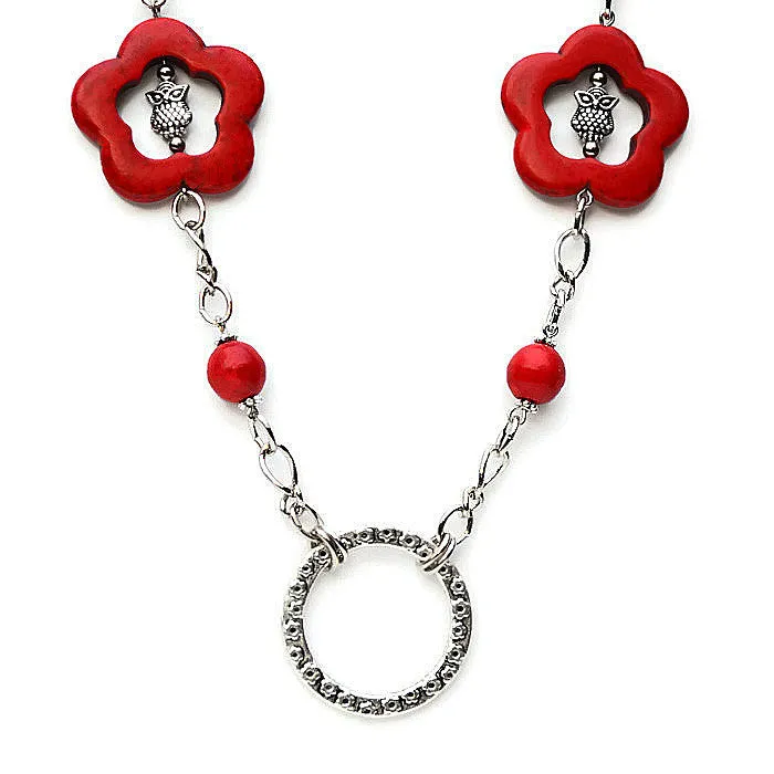 RED HOOT GLASSES CHAIN