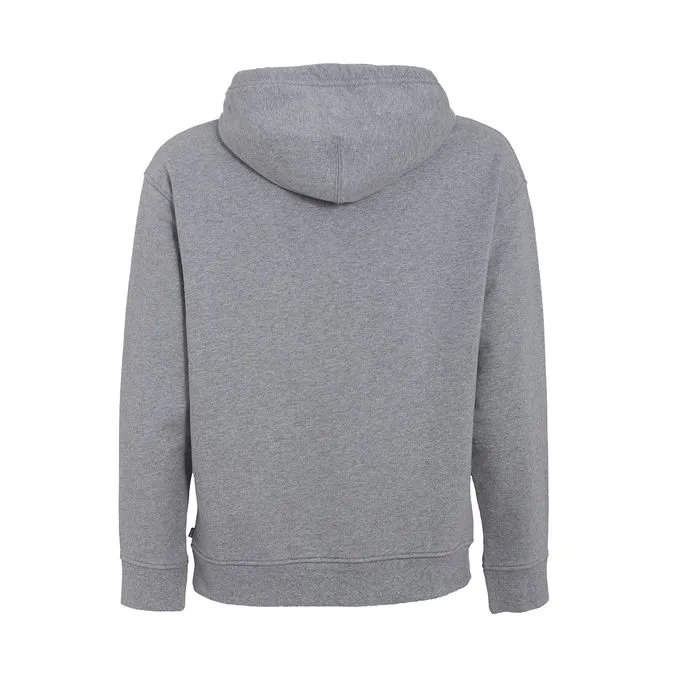 RELAXED GRAPHIC POSTER SWEATSHIRT WITH HOOD Man Grigio