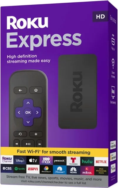 ROKU Express Streaming Media Player with Simple Remote