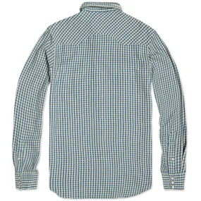 RRL Sawtooth Western ShirtIndigo Houndstooth