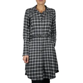 Shirt Dress Cotton Black