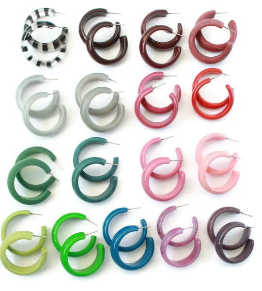 Simple Hoop Earrings