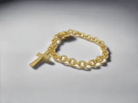 Simple Powerful Milor Bracelet with Cross