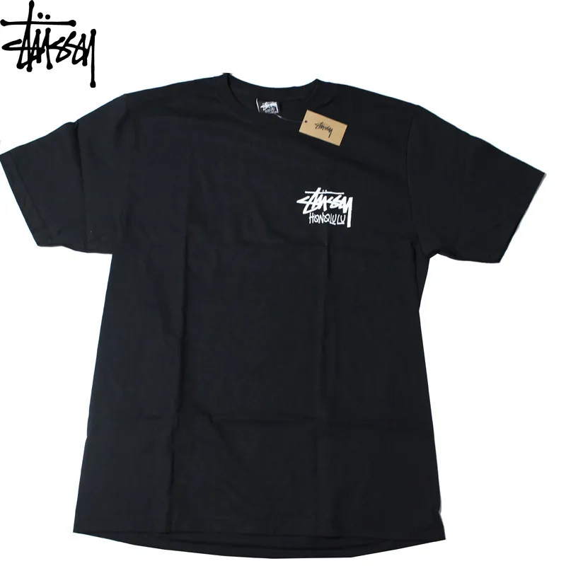 STUSSY  |Street Style Short Sleeves Logo Skater Style T-Shirts