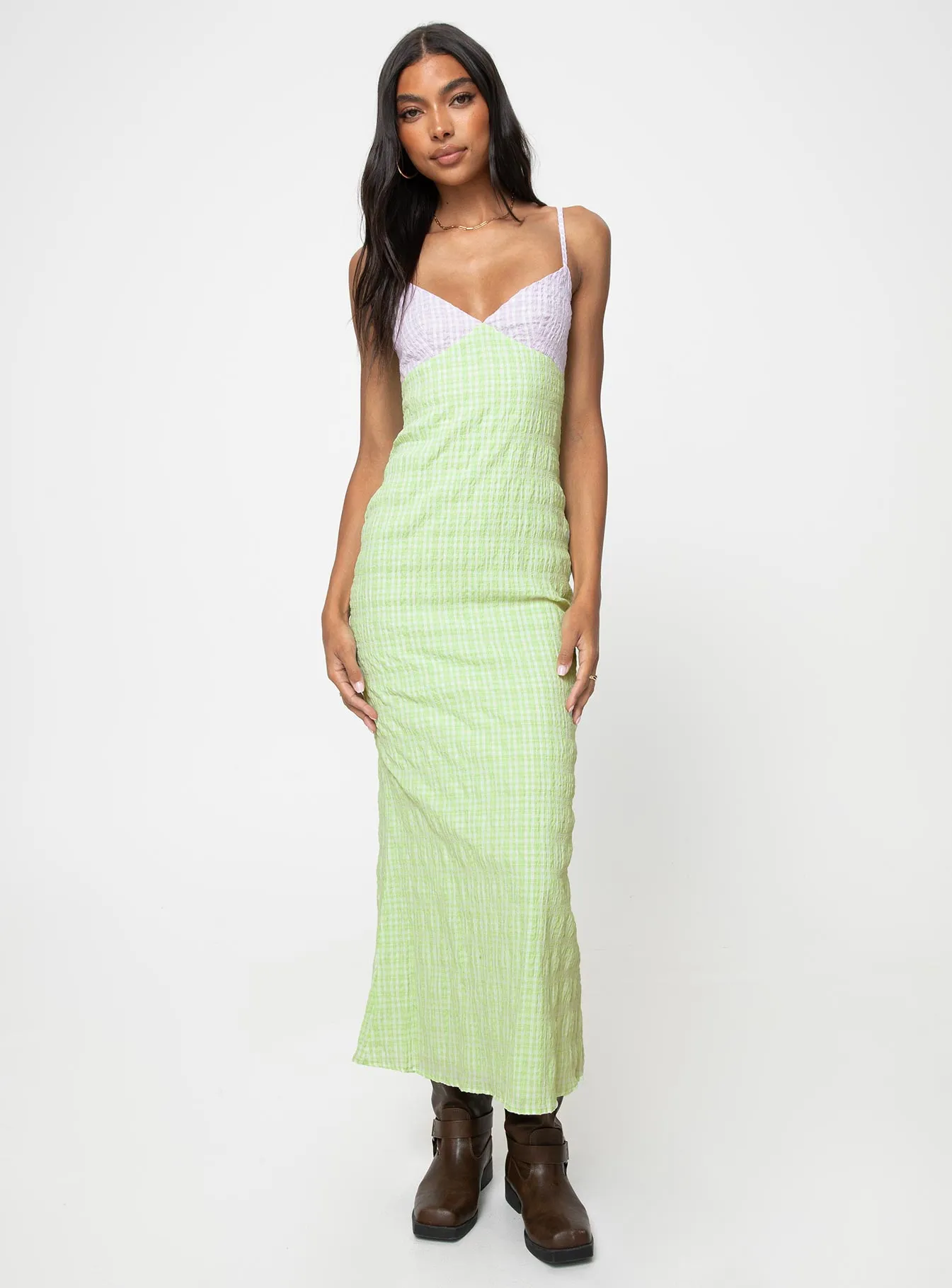 Sunni Maxi Dress Green