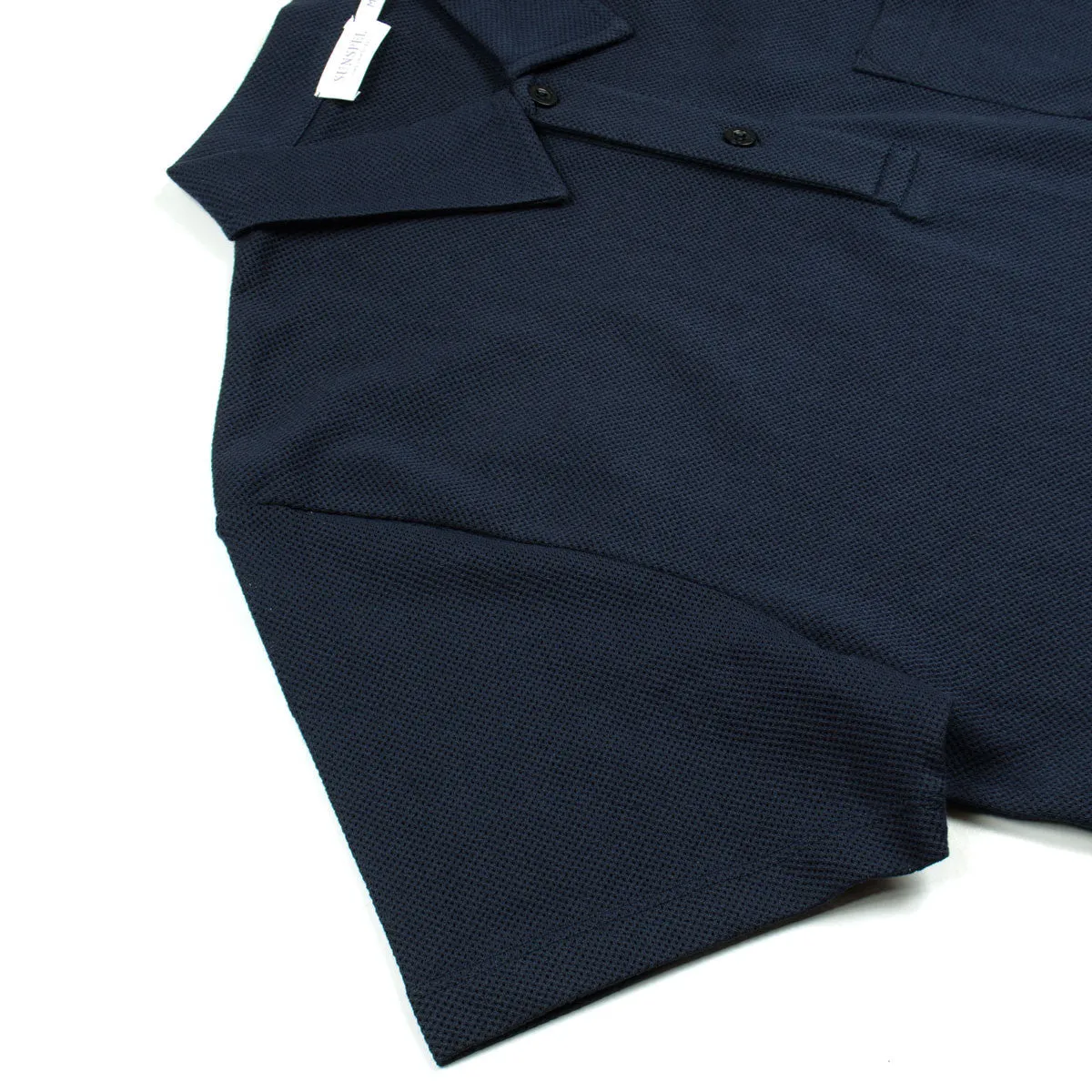 Sunspel - Short Sleeve Riviera Polo - Navy