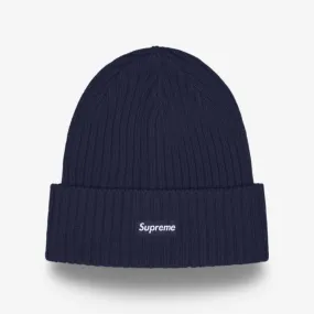 Supreme Beanie 'Overdyed' Navy SS24