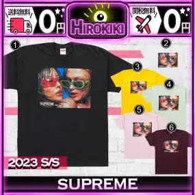 Supreme  |Unisex Street Style Collaboration Logo T-Shirts