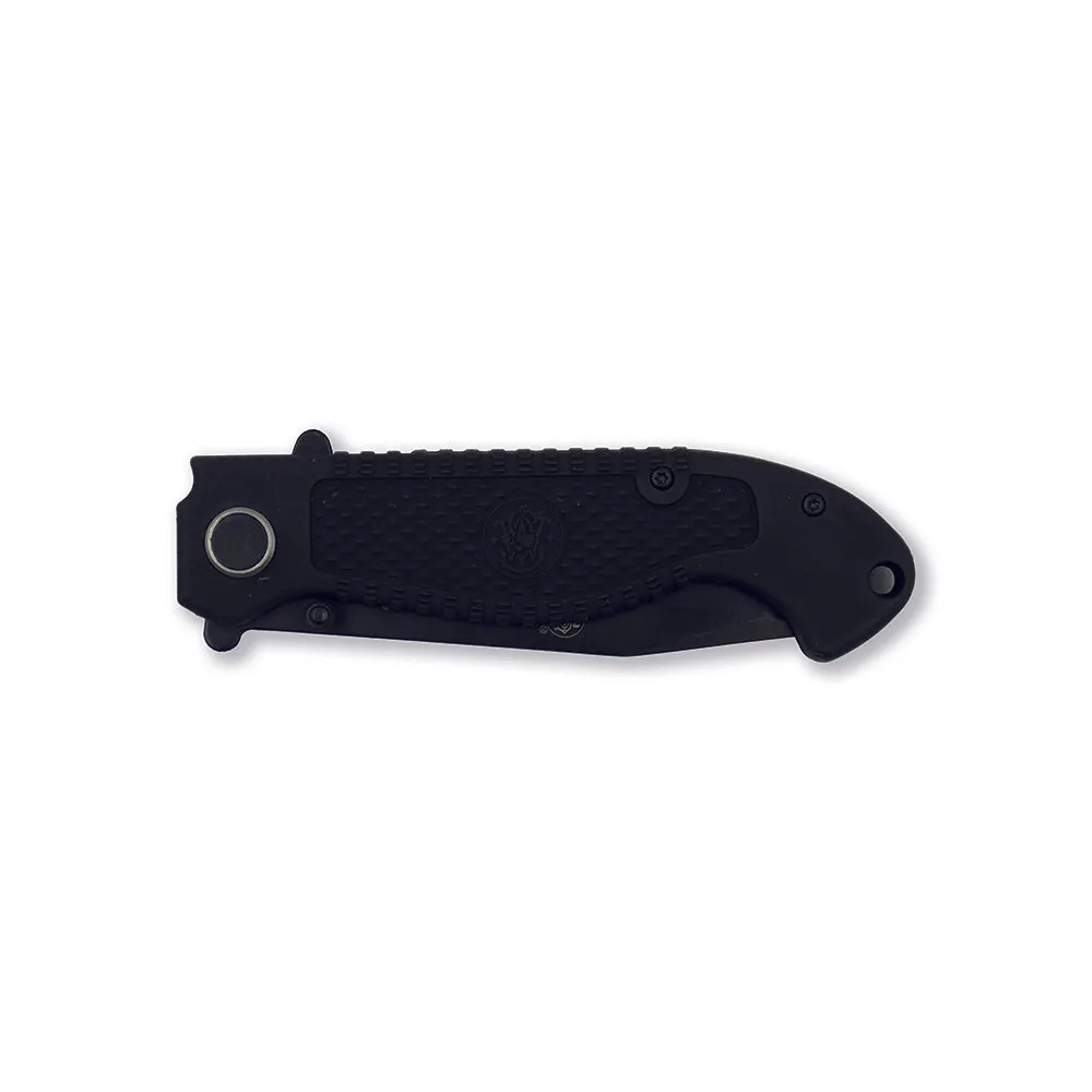 SW-CKTACBS NAVAJA PLEGABLE SPECIAL TACTICAL CON HOJA TANTO NEGRO MARCA SMITH&WESSON