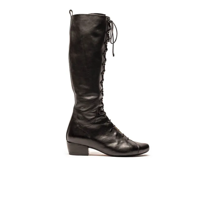 TANYA Tall Smoke | Leather Boot