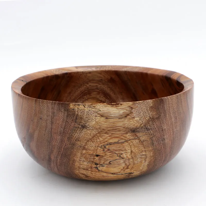 Traditional Hawaiian Koa Calabash Wood Bowl #707 - Medium
