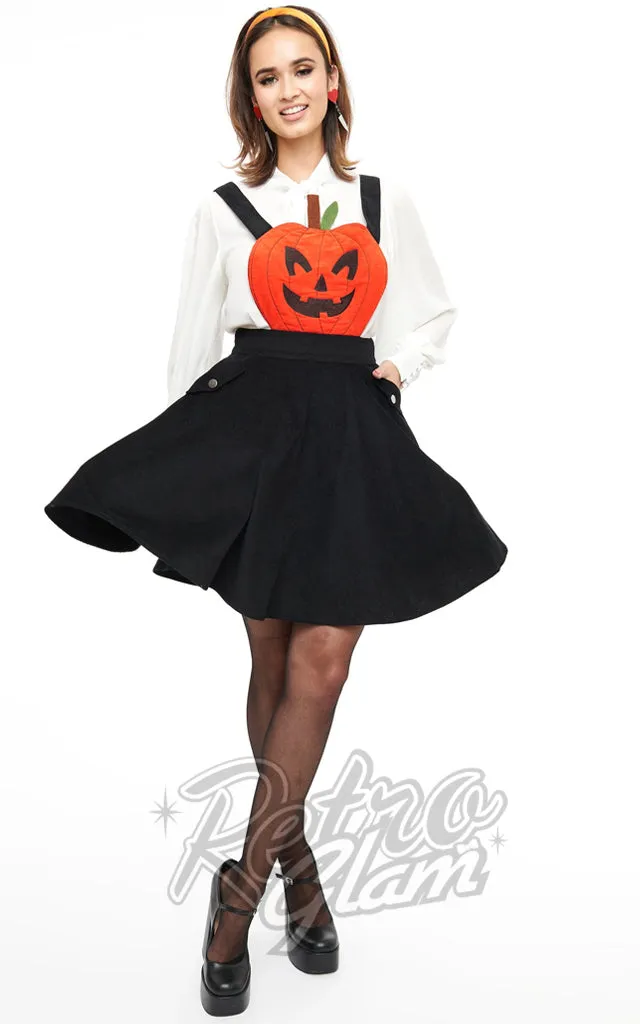 Unique Vintage Jack-O-Lantern Pinafore - Pre-Order