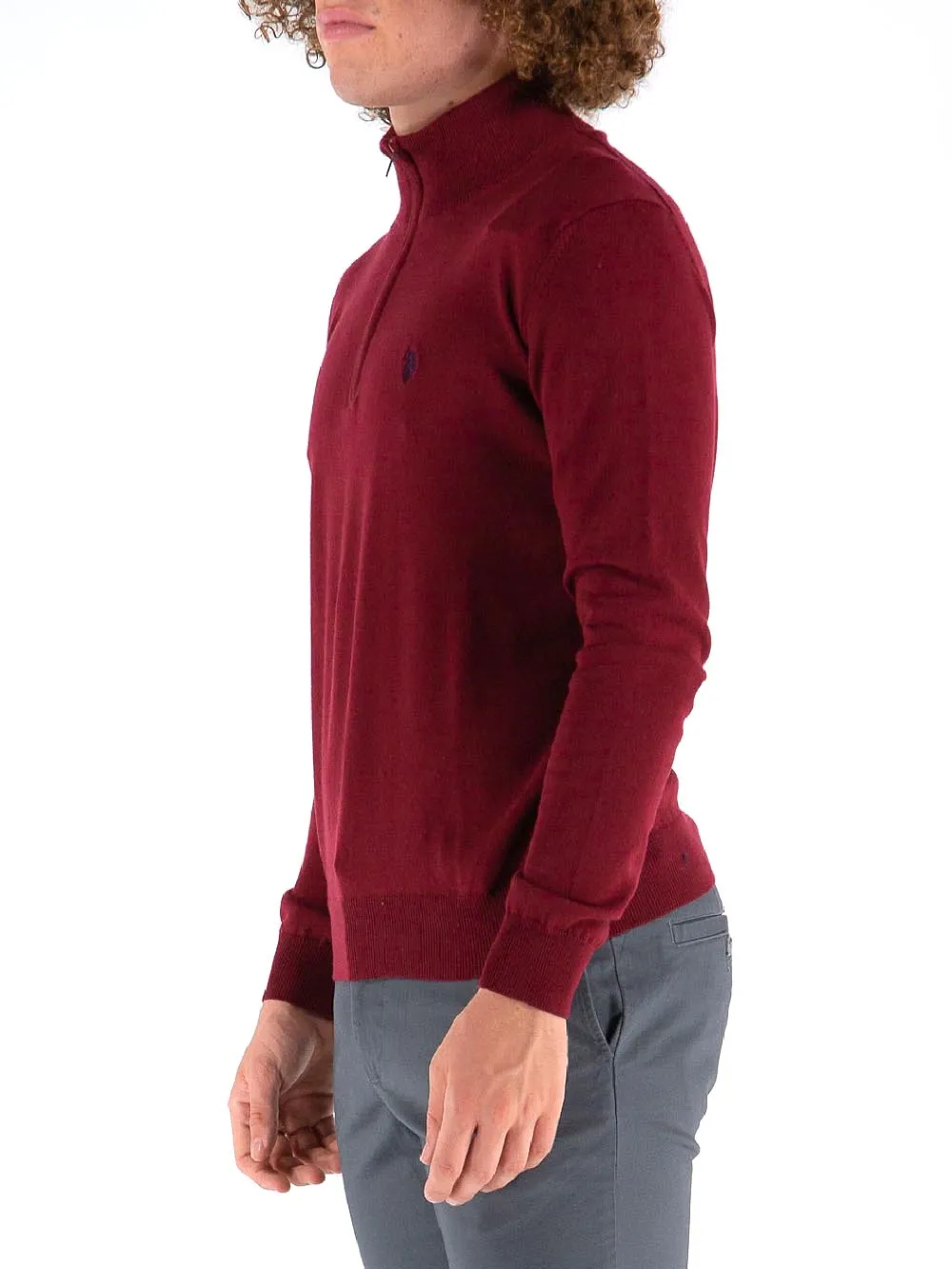 U.S. Polo Assn. Maglia Uomo Bordeaux