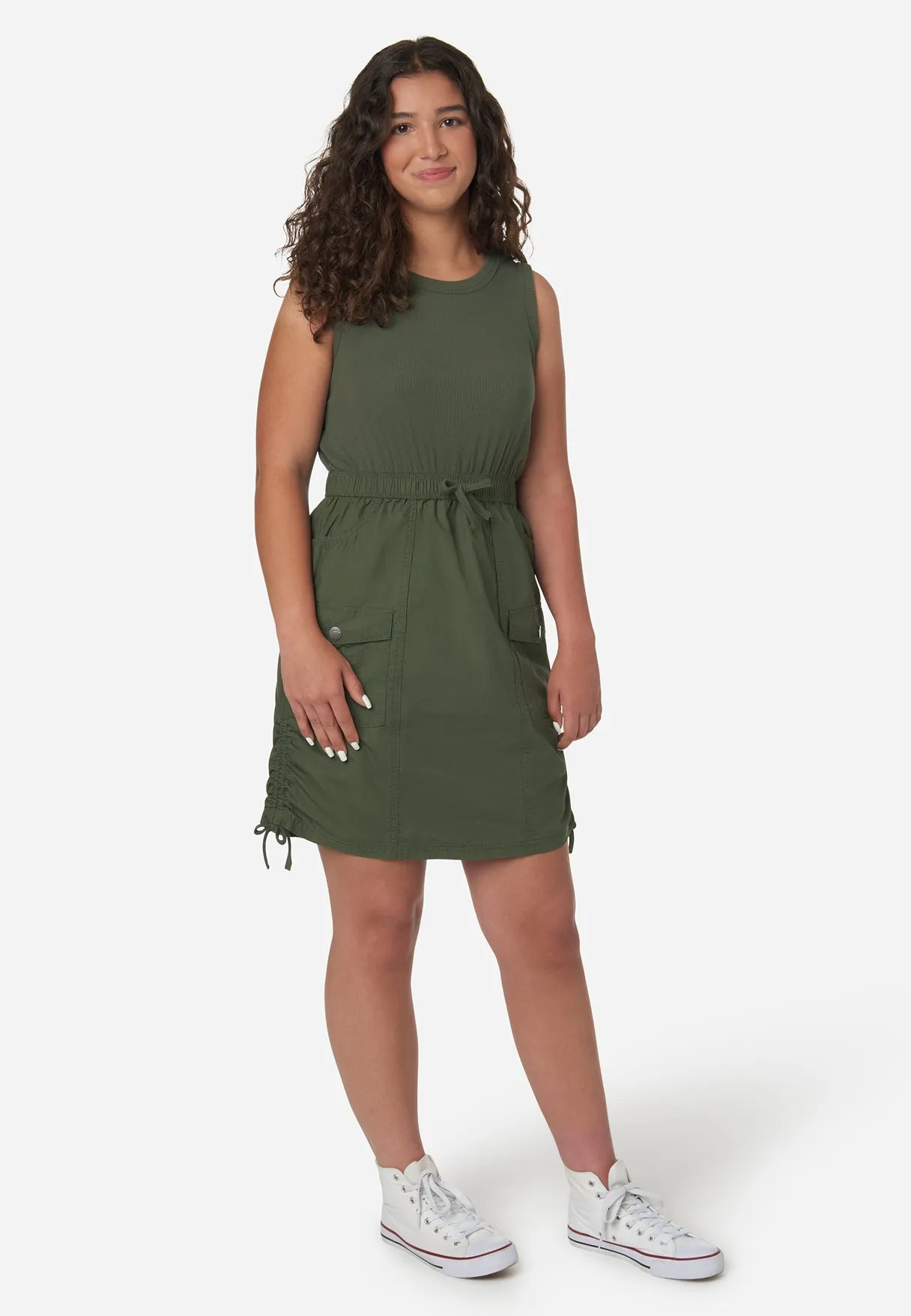 Utilitarian Cargo Dress