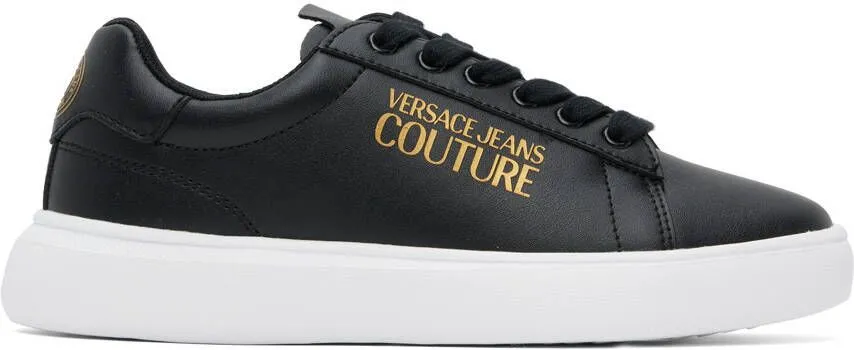 Versace Jeans Couture Black Logo Light Sneakers