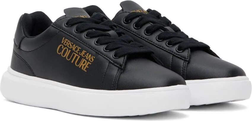 Versace Jeans Couture Black Logo Light Sneakers