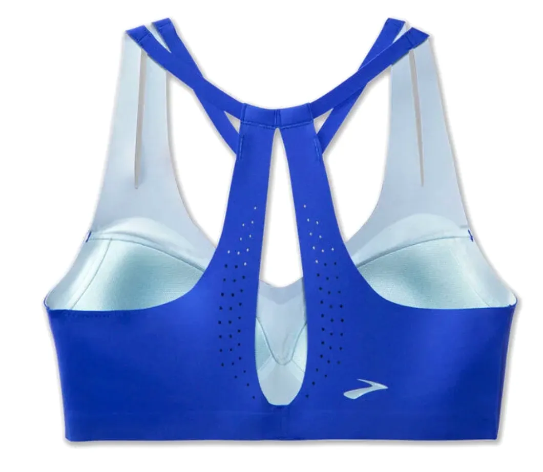 W Brooks Dare Strappy Run Bra, AB