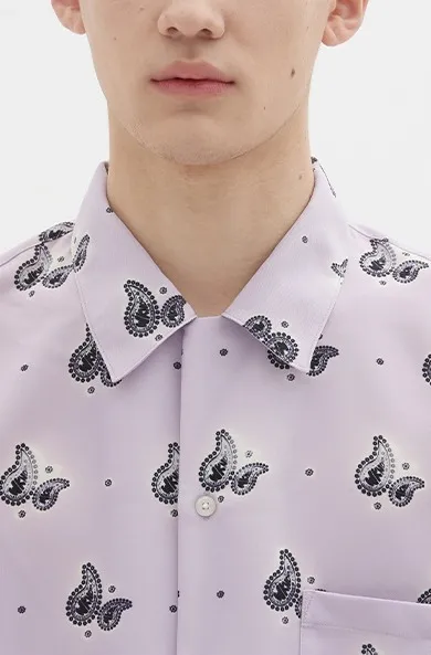 WKNDRS  |Unisex Street Style Printed Shirt Logo Shirts